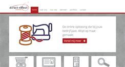 Desktop Screenshot of direct-effect.nl