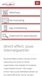 Mobile Screenshot of direct-effect.nl